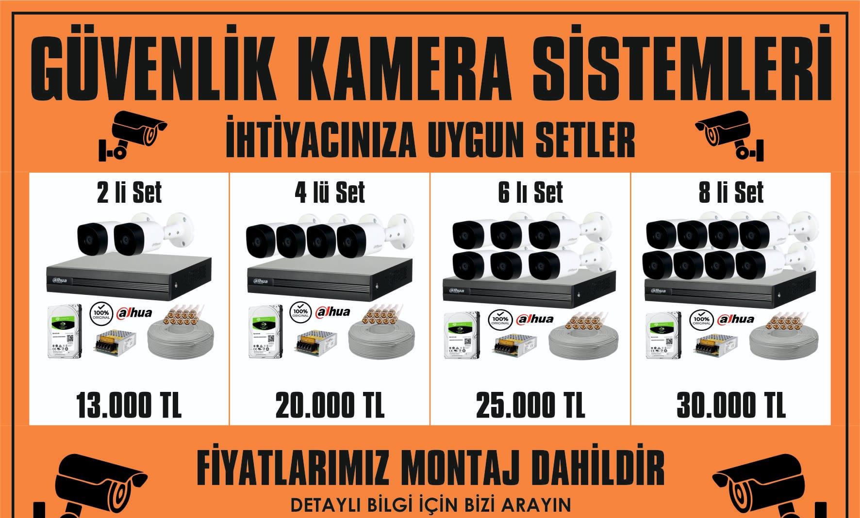 Kamera ve Güvenlik Sistemleri